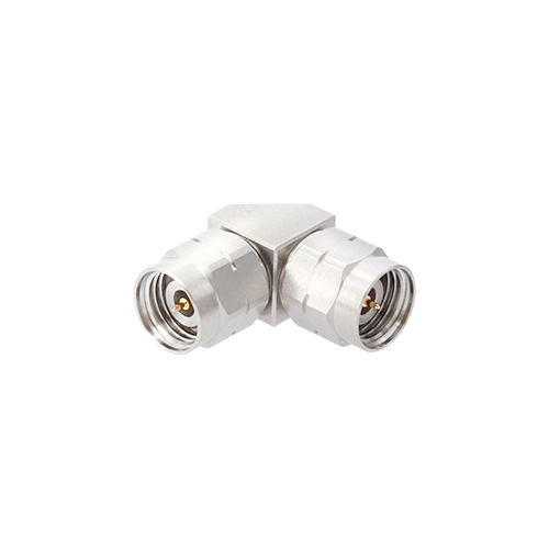 Precision Test Adapter-2.4 mm(M) to 2.4 mm(M) Right Angle type: 50 GHz Precision Test Adapter-2.4 mm(M) to 2.4 mm(M) Right Angle type: 50 GHz